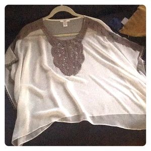 Bar III blouse/coverall